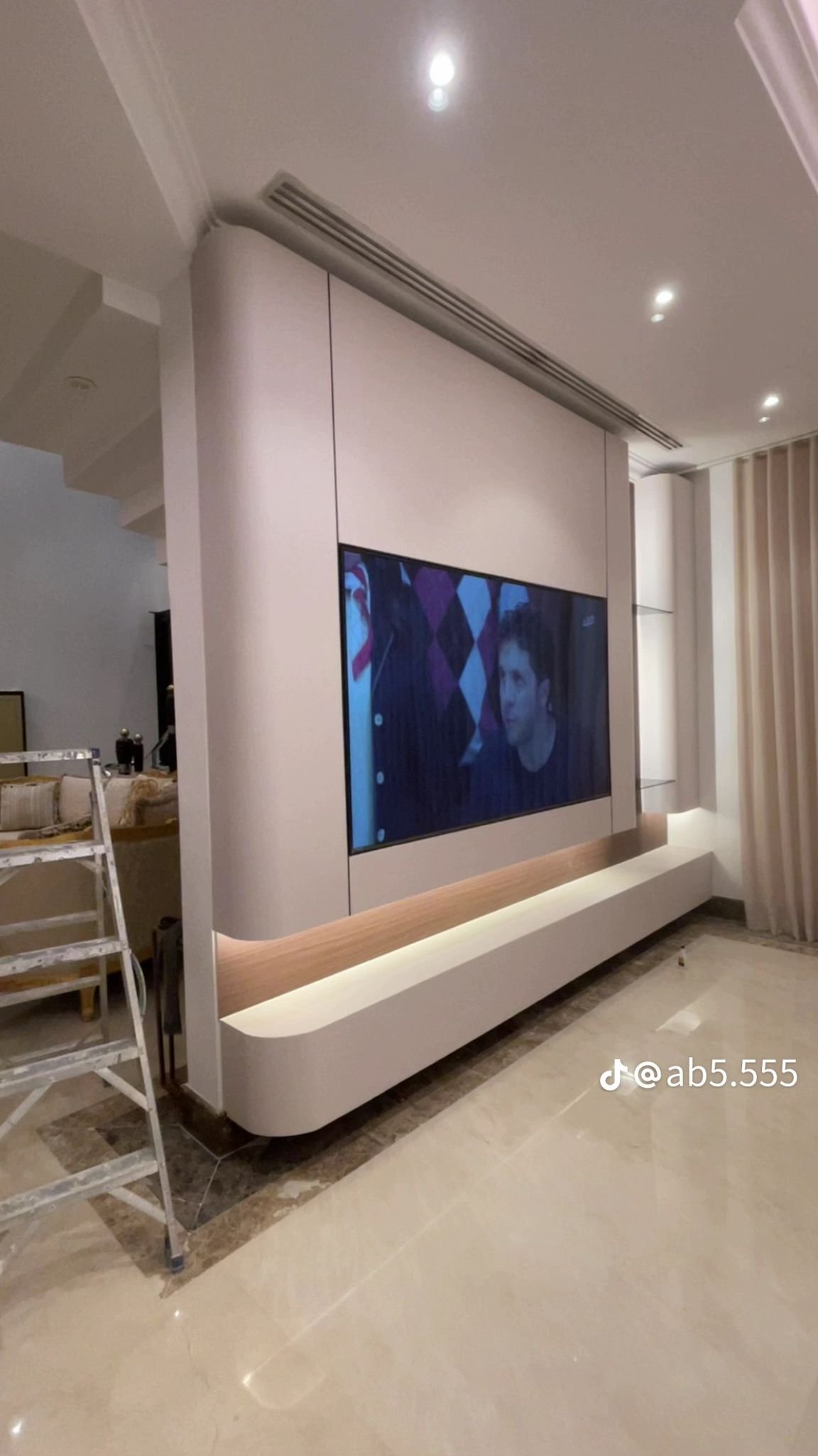 ديكور جبسم بورد في صالة استقبال